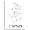 DesignClaud Allingawier Stadtplan-poster