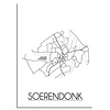 DesignClaud Soerendonk Stadtplan-poster