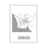Zierikzee Stadtplan-poster