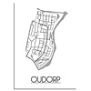 DesignClaud Oudorp Stadtplan-poster
