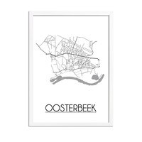 Oosterbeek Stadtplan-poster