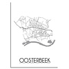 Oosterbeek Plattegrond poster