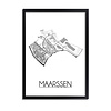 DesignClaud MaarssenStadtplan-poster