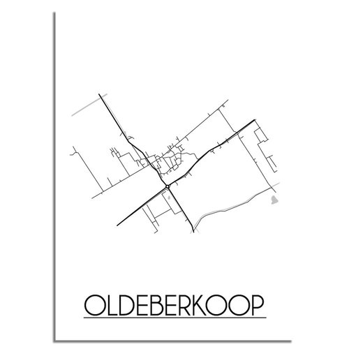 Assen Stadtplan-poster - Copy 