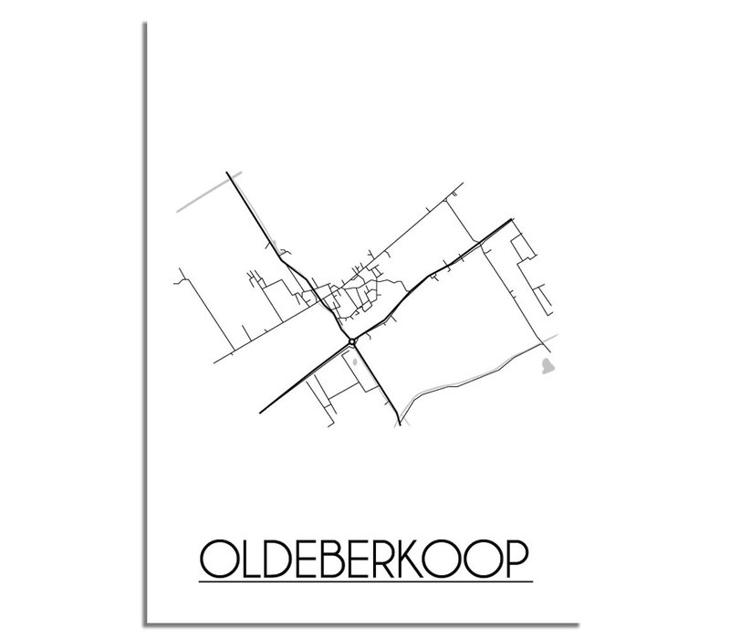Assen Stadtplan-poster - Copy