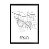 Eeklo Plattegrond poster