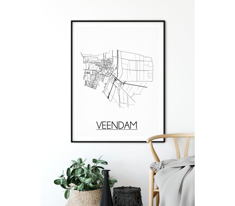 Scherpenheuvel Stadtplan-poster - Copy - Copy