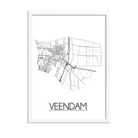 Scherpenheuvel Stadtplan-poster - Copy - Copy