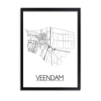 Scherpenheuvel Stadtplan-poster - Copy - Copy