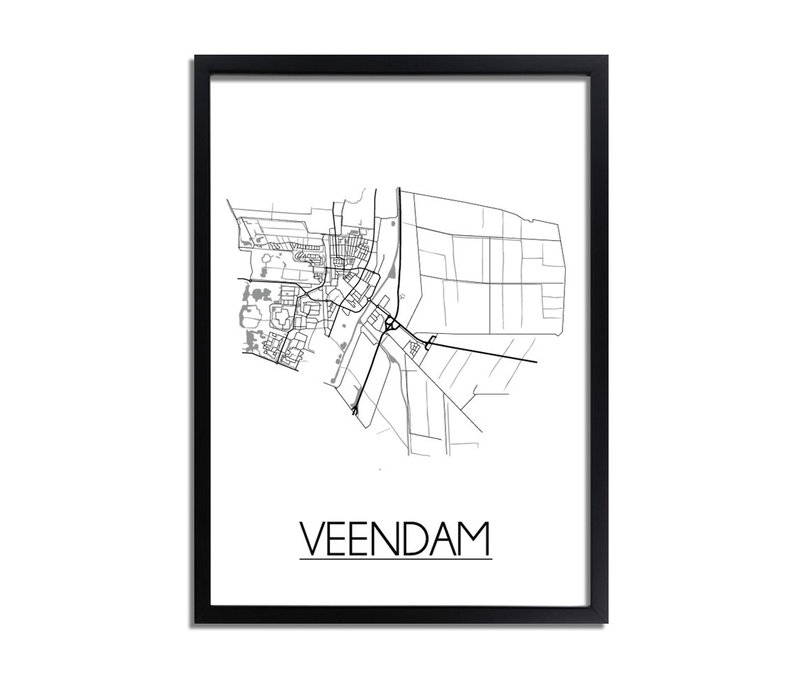 Scherpenheuvel Stadtplan-poster - Copy - Copy