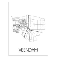 Scherpenheuvel Stadtplan-poster - Copy - Copy
