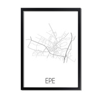 Scherpenheuvel Stadtplan-poster - Copy - Copy - Copy