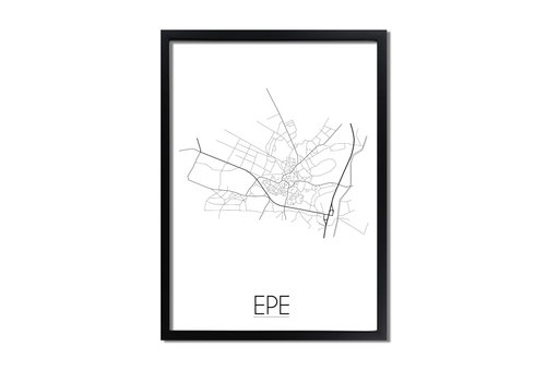 DesignClaud Scherpenheuvel Stadtplan-poster - Copy - Copy - Copy