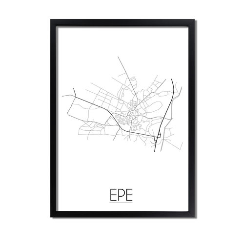 Epe Plattegrond poster 