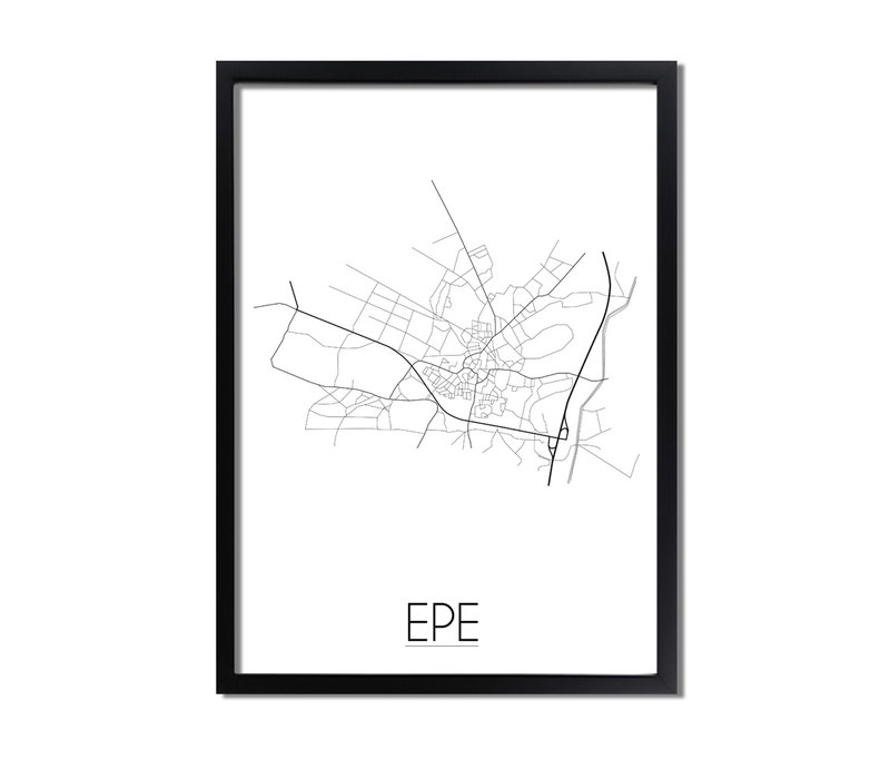 Scherpenheuvel Stadtplan-poster - Copy - Copy - Copy
