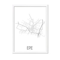Scherpenheuvel Stadtplan-poster - Copy - Copy - Copy