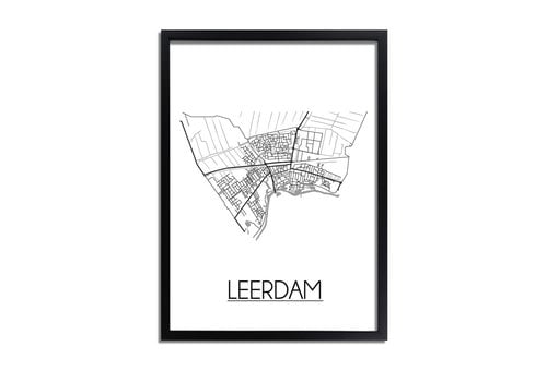 DesignClaud Scherpenheuvel Stadtplan-poster - Copy - Copy - Copy