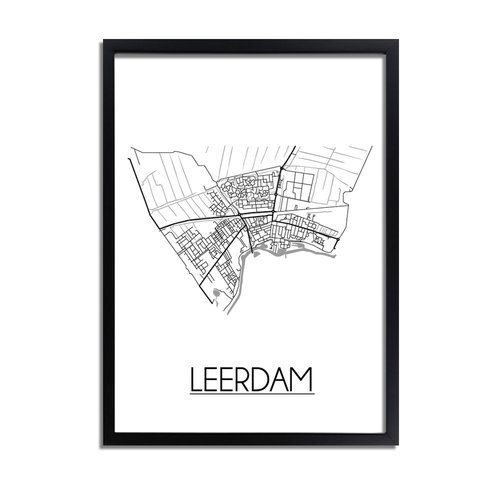 Scherpenheuvel Stadtplan-poster - Copy - Copy - Copy 