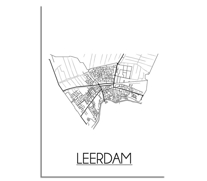 Scherpenheuvel Stadtplan-poster - Copy - Copy - Copy