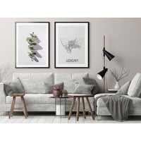Scherpenheuvel Stadtplan-poster - Copy - Copy - Copy