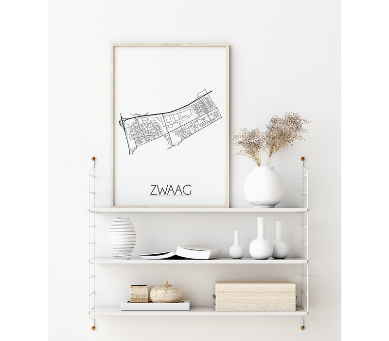 Scherpenheuvel Stadtplan-poster - Copy - Copy - Copy - Copy