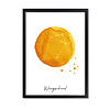 Sterrenbeeld poster Weegschaal