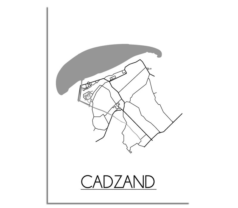 Scherpenheuvel Stadtplan-poster - Copy - Copy - Copy - Copy
