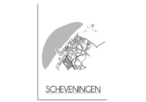 DesignClaud Scherpenheuvel Stadtplan-poster - Copy - Copy - Copy - Copy - Copy