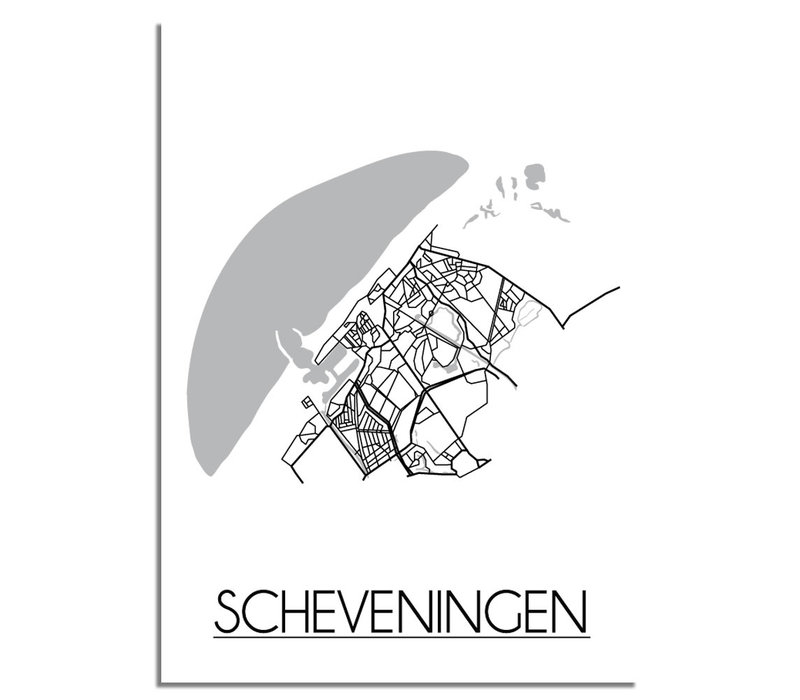 Scherpenheuvel Stadtplan-poster - Copy - Copy - Copy - Copy - Copy
