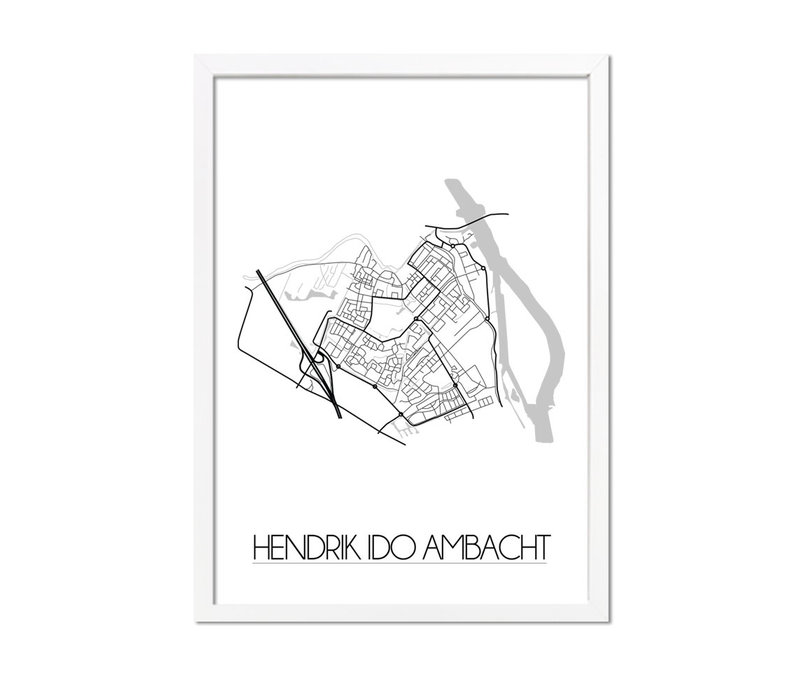 Scherpenheuvel Stadtplan-poster - Copy - Copy - Copy - Copy - Copy - Copy - Copy