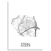 Stein Plattegrond poster