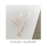 Individuelles Silhouette-Konturposter Gold