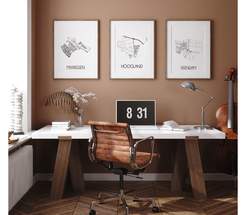 Hoogland Map Poster