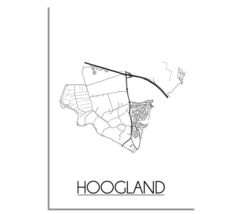 Hoogland Map Poster