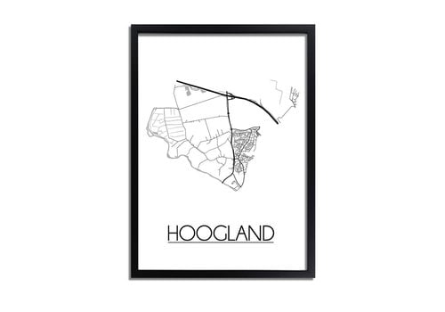 DesignClaud Hoogland Map Poster