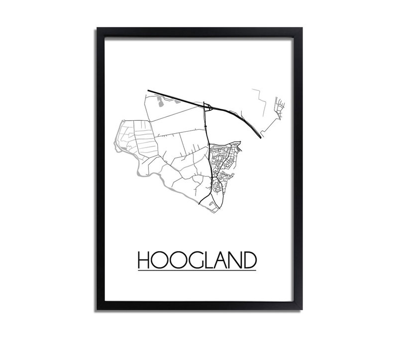 Hoogland Map Poster