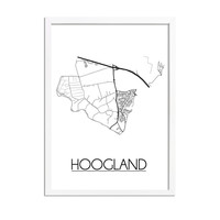 Hoogland Map Poster