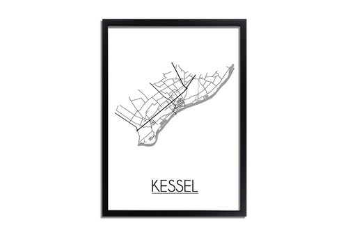 DesignClaud Kessel Plattegrond poster