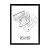 Reuver Plattegrond poster
