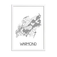 Warmond Plattegrond poster