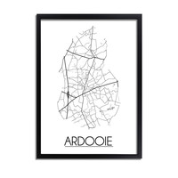 Ardooie Plattegrond poster