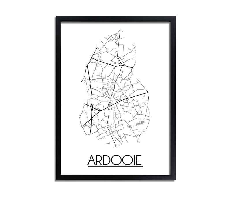 Ardooie Plattegrond poster