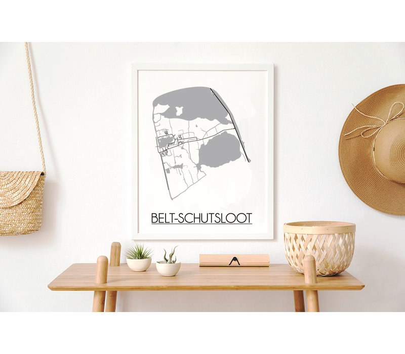 Belt-Schutsloot Plattegrond poster