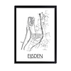 Eijsden Plattegrond poster