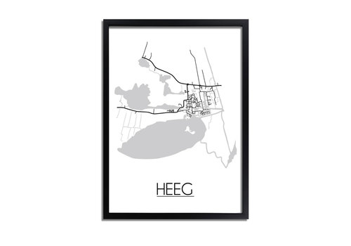 DesignClaud Heeg Plattegrond poster