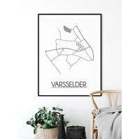 Varsselder Plattegrond poster