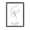 DesignClaud Hochzeitsposter Stadtplan - Hochzeitsgeschenk personalisiert - Copy - Copy