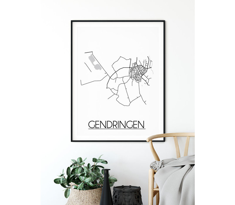 Gendringen Plattegrond poster