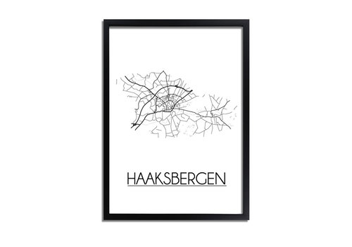 DesignClaud Haaksbergen Plattegrond poster