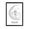 Hollum Plattegrond poster